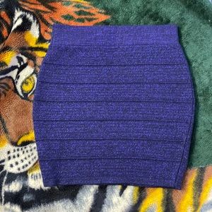 it has shine and purple